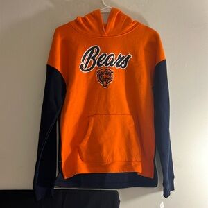 NEW NFL CHICAGO BEARS HOODIE SWEATSHIRT GIRL XXL 14/16 UNISEX